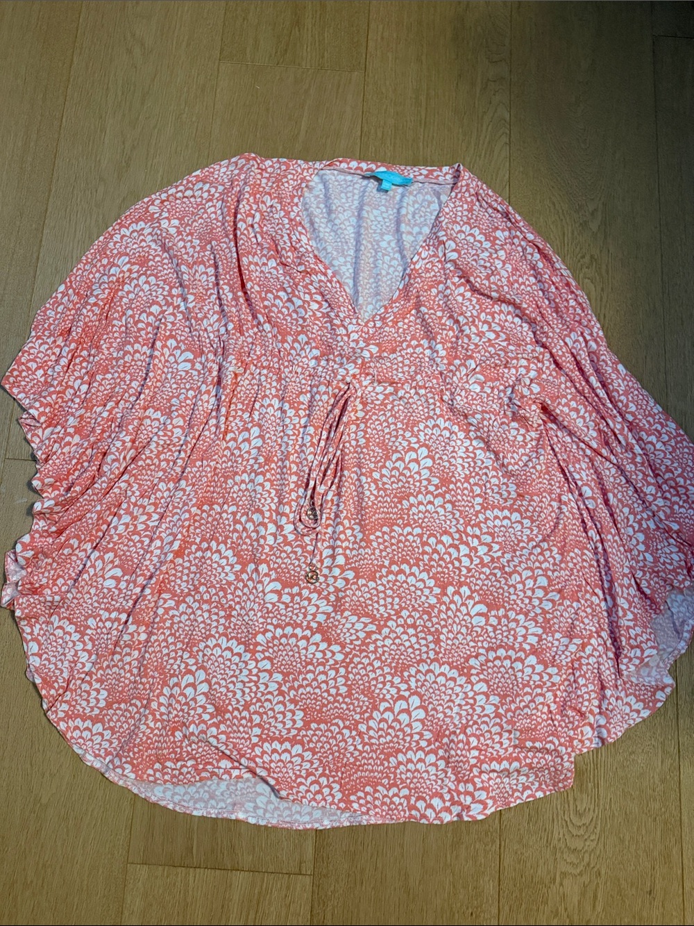Melissa Odabash Coral White coverup- one size